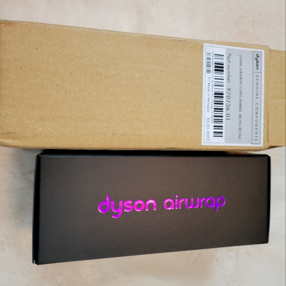 Dyson Airwrap 30mm/0.8in barrels black and purple